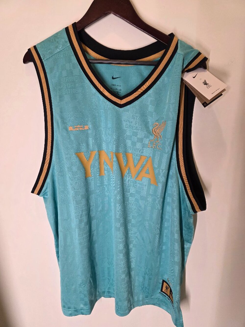 Nike Lebron Liverpool Basketball Jersey